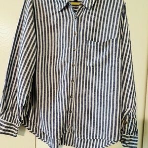Striped Blue and Women’s Shirt